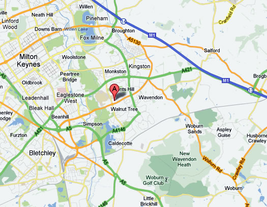 location map